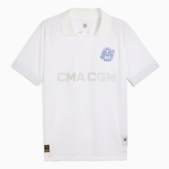 Thailande Maillot Marseille 125th Anniversary Blanc
